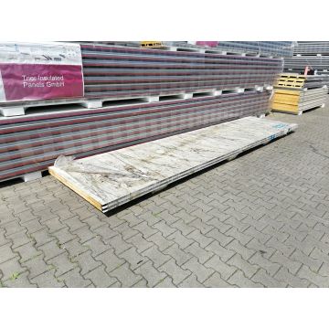 Sandwichplatten 40 mm Wand II. Wahl weiß Paket 861B