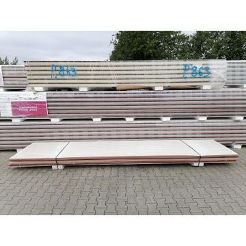 Sandwichplatten 30 mm Dach II. Wahl RAL 8012 Paket 865B