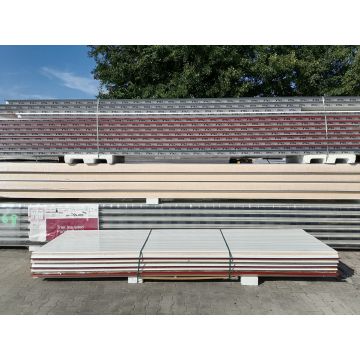 Sandwichplatten 30 mm Dach II. Wahl RAL 8012 Paket 946B