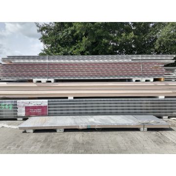 Sandwichplatten 120 mm Wand II. Wahl RAL 9006 Paket 961B