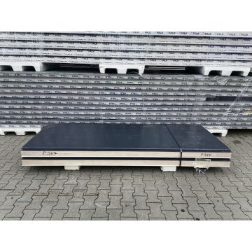 Sandwichplatten 120 mm Wand II. Wahl RAL 7021 Paket 967B