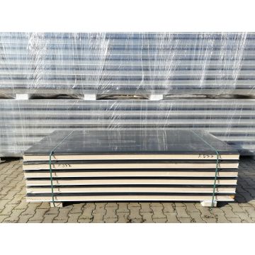 Sandwichplatten 100 mm Wand II. Wahl RAL 7016 Paket 977B