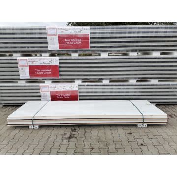 Sandwichplatten 30 mm Dach II. Wahl RAL 8012 Paket 999B