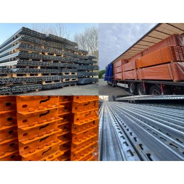 Palettenregalanlage Palettenregal neu & gebraucht / Stow Pal Rack NS / Regalständer: 3.100 mm x 1.100 mm / Lichte Weite: 2.700 mm / Regallänge: Auswählbar