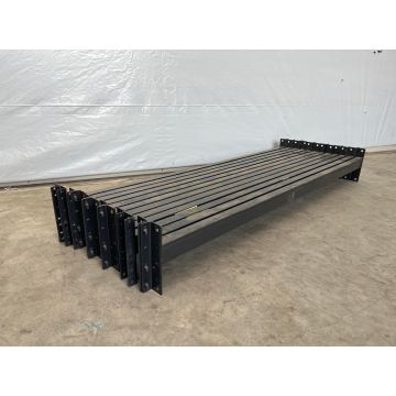 Palettenregaltraverse Traverse Palettenregal, gebraucht | Bito PL 38 | lichte Weite: 2.200 mm | K: 82 x 50 mm | schwarz | 3 HK