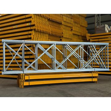 Palettenregalanlage Palettenregal, gebraucht | META Multipal S | Regalständer: 3.800 x 1.100 mm | Lichte Weite: 2.700 mm | Regallänge: 14,01 lfm.