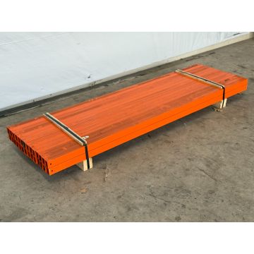 Rechteckrohr Stahlrohr Stahlträger Stahl, gebraucht |  Gesamtlänge: ca. 1.980 mm | orange