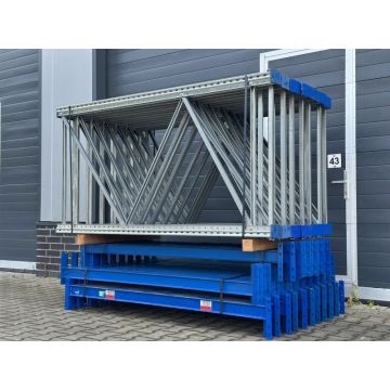 Palettenregalanlage Palettenregal, gebraucht | SSI Schäfer | Regalständer: 2.000 x 1.050 mm | Lichte Weite: 1.800 mm | Regallänge: 24,45 lfm. 