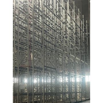 Palettenregalanlage Palettenregal, gebraucht | SSI Schäfer PR 600 | Regalständer: 14.100 x 1.050 mm | Lichte Weite: 3.600 mm | Regallänge: Auswählbar