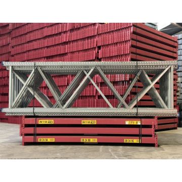 Palettenregalanlage Palettenregal, gebraucht | SSI Schäfer PR 600 | Regalständer: 3.600 x 1.050 mm | Lichte Weite: 2.700 mm | Regallänge: Auswählbar