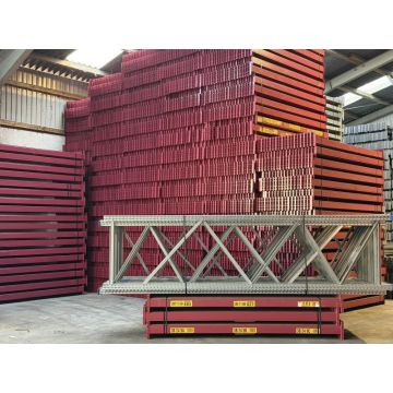 Palettenregalanlage Palettenregal, gebraucht | SSI Schäfer PR 600 | Regalständer: 4.100 x 1.050 mm | Lichte Weite: 2.700 mm | Regallänge: Auswählbar