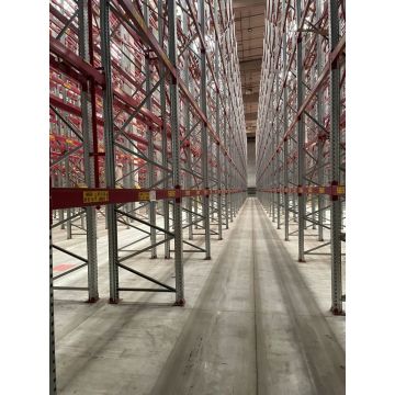 Palettenregalanlage Palettenregal, gebraucht | SSI Schäfer PR 600 | Regalständer: 8.000 x 1.100 mm | Lichte Weite: 2.700 mm | Regallänge: Auswählbar