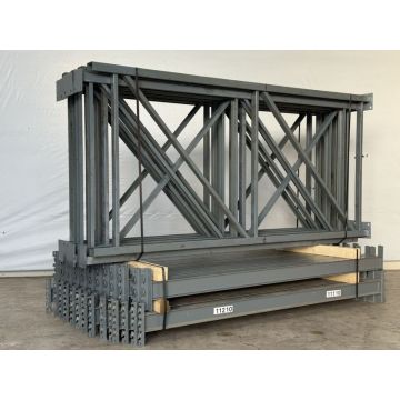 Palettenregalanlage Palettenregal, gebraucht | SLP | Regalständer: 2.310 x 1.100 mm | lichte Weite: 2.000 mm | Regallänge: 14,64 lfm.