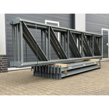 Palettenregalanlage Palettenregal, gebraucht | SLP | Regalständer: 5.400 x 1.100 mm | lichte Weite: 3.000 mm | Regallänge: 15,48 lfm.
