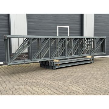Palettenregalanlage Palettenregal, gebraucht | SLP | Regalständer: 6.870 x 1.100 mm | lichte Weite: 3.000 mm | Regallänge: 15,48 lfm.