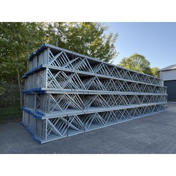 Palettenregalständer Regalständer Palettenregal, gebraucht | SSI Schäfer PR600 | Ständertyp: P95| Ständerhöhe: auswählbar | Ständertiefe: auswählbar | sendzimir verzinkt