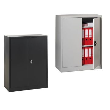 Stahlschrank, Aktenschrank 1000 x 800 x 380 - inkl. 2 Einlegeböden
