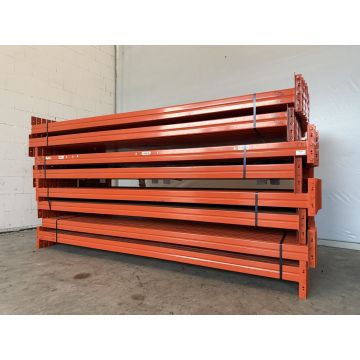 Palettenregaltraverse Traverse Palettenregal, gebraucht | Polypal Stockpal | lichte Weite: 2.700 mm | K: 100 x 50 mm | orange