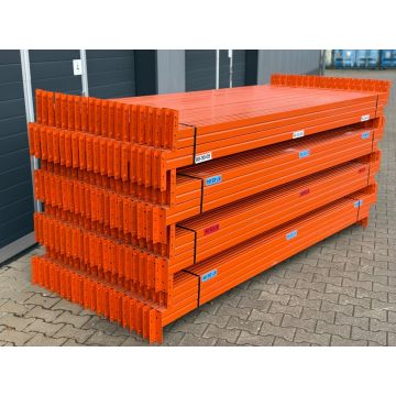 Palettenregaltraverse Traverse Palettenregal, gebraucht | Polypal Stockpal | lichte Weite: 2.700 mm | K: 100 x 50 mm | Kopftraverse | orange