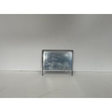 Fachteiler für Fachbodenregale, gebraucht | META CLIP | f. Ständertiefe: 250 mm | Fachhöhe: 250 mm | sendzimir verzinkt