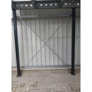 Kreuzverband für Lagerbühne