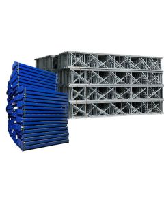 Palettenregalanlage Regalanlage, gebraucht | SSI Schäfer PR 600 | Regalständer: 6.295 x 850 mm | Lichte Weite: 2.900 mm | K: 120 x 40 mm | Regallänge: Auswählbar 