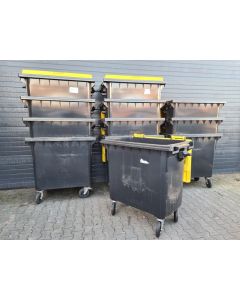 Müllcontainer Müllgroßbehälter MGB Mülltonne / WEBER / 1.360 x 770 x 1.310 mm (BxTxH) / Volumen: 770l