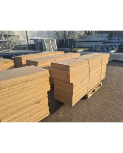 Spanplatte Einlegeboden Holzplatte Platte gebraucht / Breite: 2.630 mm / Tiefe: 590 mm / Spanplattenstärke: 22 mm 