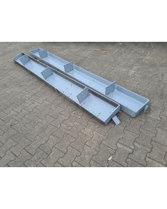 Stahlträger Träger Stahl U-Profil / Länge: 3.000 mm / U: 300 x 100 mm / R-6