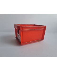 Stapelkiste Kunststoffkiste Eurobox, gebraucht | SSI Schäfer EF 2120 | Außenmaß: 200 x 150x 120 mm (LxBxH) | Farbe: rot | Stückzahl: auswählbar