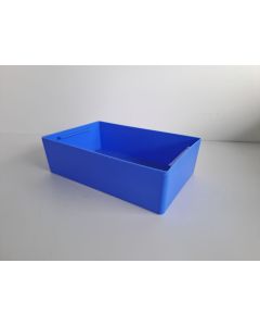 Einsatzkasten Stapelkiste Kunststoffkiste, II. Wahl (Neuware) | SSI Schäfer EK6041 | Außenmaß: 279 x 179 x 80 mm (LxBxH) | Farbe: blau