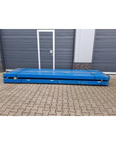 Palettenregaltraverse Traverse, gebraucht | Vogelsang NS | Lichte Weite: 3.900 mm | K: 130 x 50 mm | Kopftraverse | blau | 4 HK