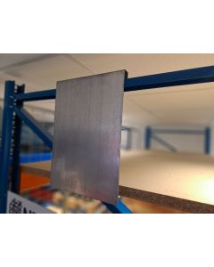 Belastungsschild Metallschild Schild, gebraucht | Gesamthöhe: 445 mm | Gesamtbreite: 315 mm | sendzimir verzinkt 