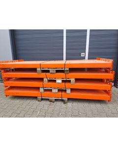 Palettenregaltraverse Traverse Palettenregal, gebraucht | Elvedi | 2.700 mm | K: 110 x 50 mm | orange