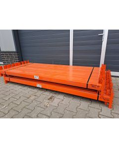 Palettenregaltraverse Traverse Palettenregal, gebraucht | SLP | 2.200 mm | K: 80 x 50 mm | orange