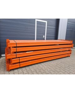 Palettenregaltraverse Traverse Palettenregal, gebraucht | Meta (Thyssen) | lichte Weite: 3.400 mm | K: 135 x 50 mm | 3 HK | orange