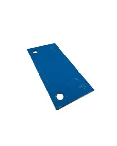 Druckplatte Lastenverteilerplatte Metallplatte, gebraucht | Nedcon NS | Abm.: 200 x 95 mm | blau