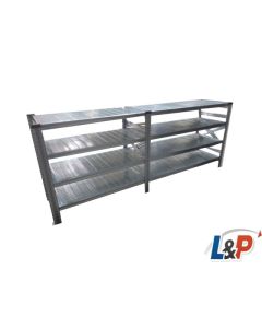 Packtisch, Kommissioniertisch neu - 2780x700 mm