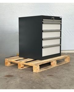 Schubladenschrank Werkstattschrank Stahlschrank, neu | Stationär | Abm.: 600 x 575 x 820 mm (BxTxH) | 5 Schubläden