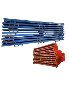 Palettenregalanlage Palettenregal, gebraucht | Jung Heinrich Esmena | Regalständer: 9.000 x 1.100 mm | Lichte Weite: 2.775 mm | Regallänge: Auswählbar