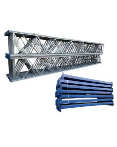 Palettenregalanlage Palettenregal, gebraucht | SSI Schäfer PR 600 | Regalständer: 6.000 x 1.050 mm | Lichte Weite: 2.700 mm | Regallänge: Auswählbar