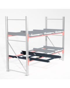 Auflage-Schubfach Einseitiger Auszug, neu | Typ: UE-16604 | für Regaltiefe: 1.100 mm | Traglast: 600 kg