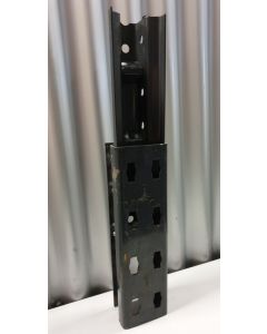 2x Aufstocklaschen für Palettenregale / Link 51 / F. Rahmenprofiltypen: M / H / E / S / anthrazit
