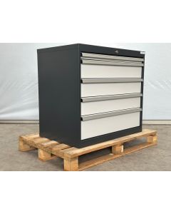 Schubladenschrank Werkstattschrank Stahlschrank, neu | Stationär | Abm.: 900 x 575 x 820 mm (BxTxH) | 5 Schubläden