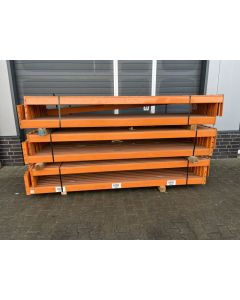 Palettenregaltraverse Traverse Palettenregal gebraucht / Dexion Speedlock S2 / 2.655 mm / K: 105 x 50 mm / orange / 4 HK