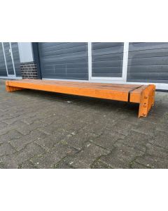 Palettenregaltraverse Traverse Palettenregal gebraucht / Dexion Speedlock S2 / 2.655 mm / K: 95 x 50 mm / orange / 3 HK