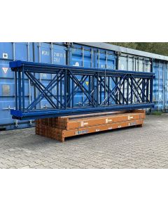 Palettenregalanlage Sonderposten, gebraucht | Duwic / Cornix | Regallänge: ca. 14,13 lfm. | Regalständer: 4.500 x 1.000 mm | Lichte Weite: 2,705 mm 