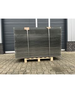 Eingelegtes Gitterrost Regalrost, gebraucht | Gesamtbreite: 1.640 mm | Gesamttiefe: 1.183 mm | Maschenweite: 68 x 47 mm | Bezeichnung: GR-45