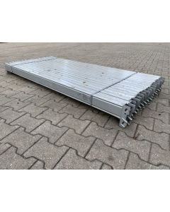 Palettenregaltraverse Traverse Palettenregal gebraucht / Elektrolux / 1.900 mm / K: 100 x 45 mm / silbergrau