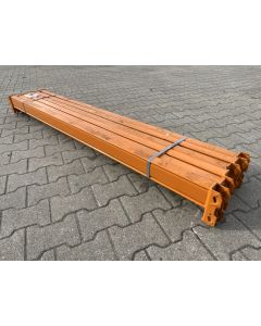 Palettenregaltraverse Traverse Palettenregal gebraucht / Elektrolux / 1.900 mm / K: 100 x 50 mm / orange 